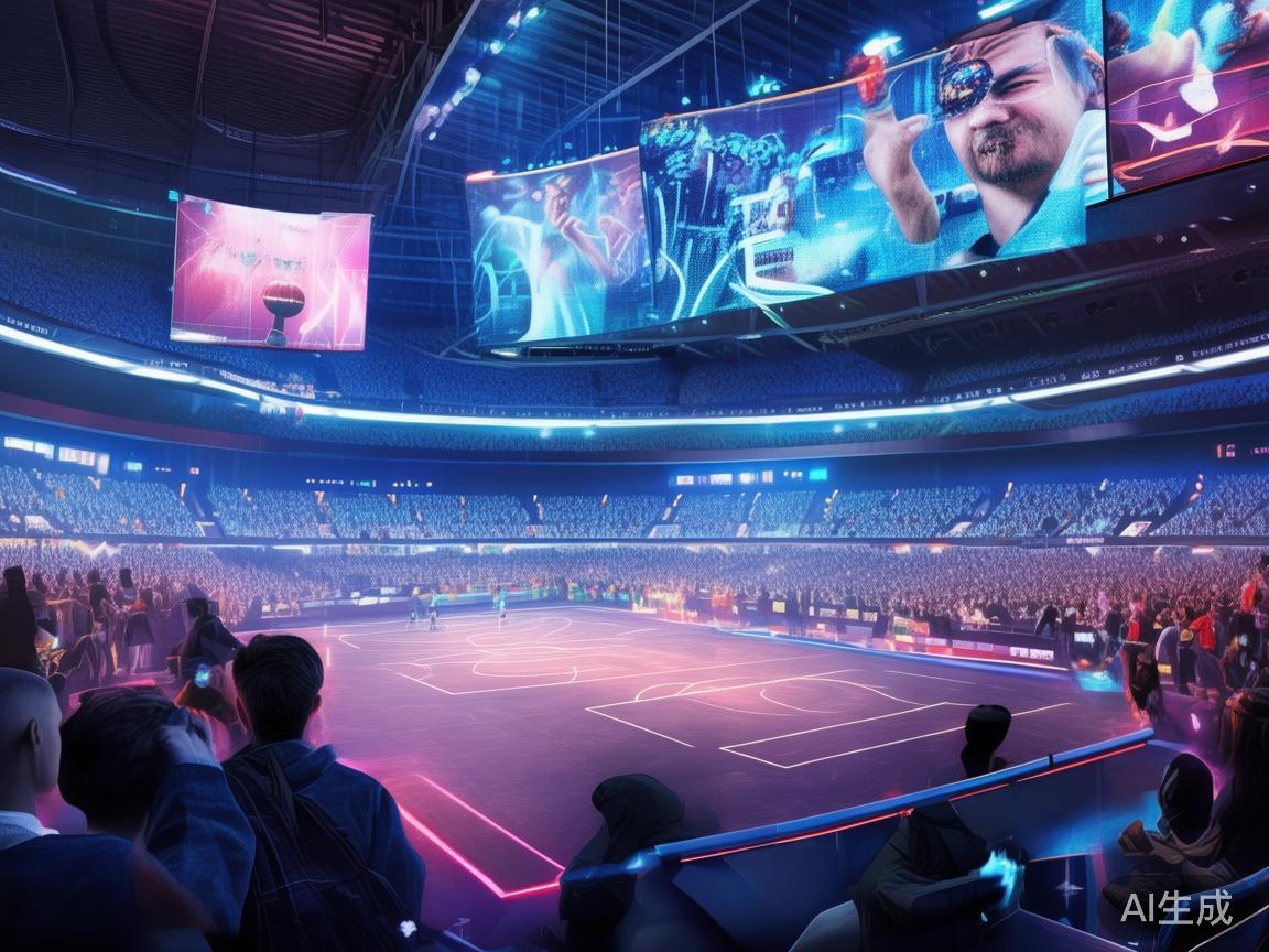 在实际操作中，诸如“电竞+足球”“VR篮球体验”和